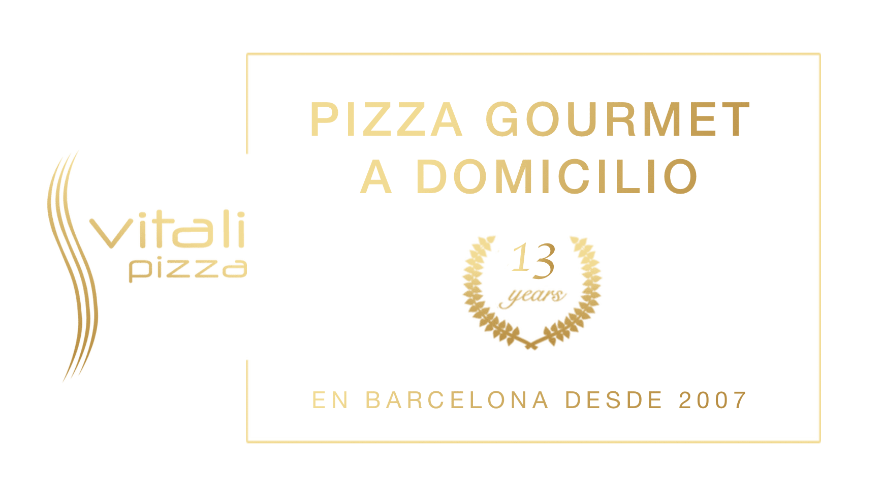 Banner - Vitali Pizza - Delivery - Entrega y reparto de pizzas a domicilio en Barcelona